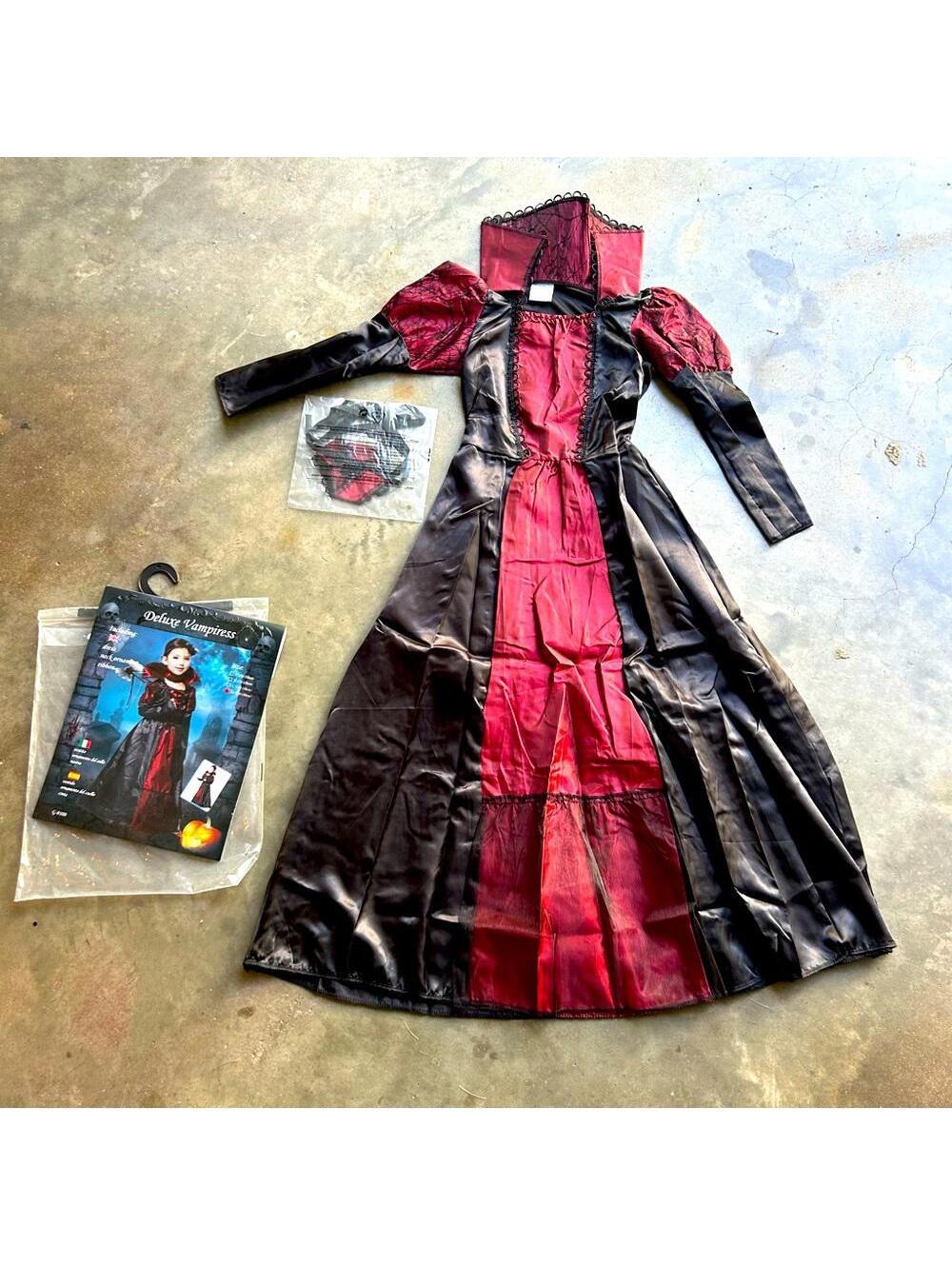 Deluxe Vampiress Halloween Costume | New | Esme Twilight Eclipse | Size XL 10-12